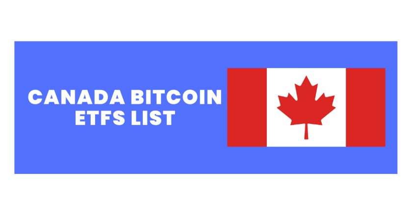 Best Canada Bitcoin  ETFs list