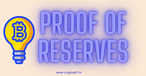 Proofs of Reserves are a way for cryptocurrency exchanges to prove that their funds are safe and secure