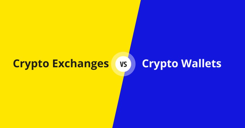 Crypto Exchanges vs Crypto Wallets 