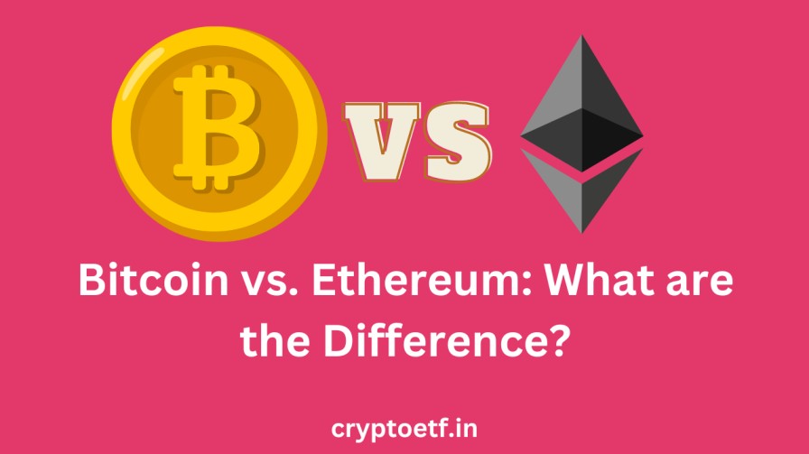 Bitcoin vs. Ethereum: What's the Difference? Bitcoin and Ethereum are the two most popular cryptocurrencies today. They both operate on a decentralized blockchain network, but that's where their similarities end. In this article, we'll explore the differences between Bitcoin and Ethereum, including their respective histories, features, and prices.