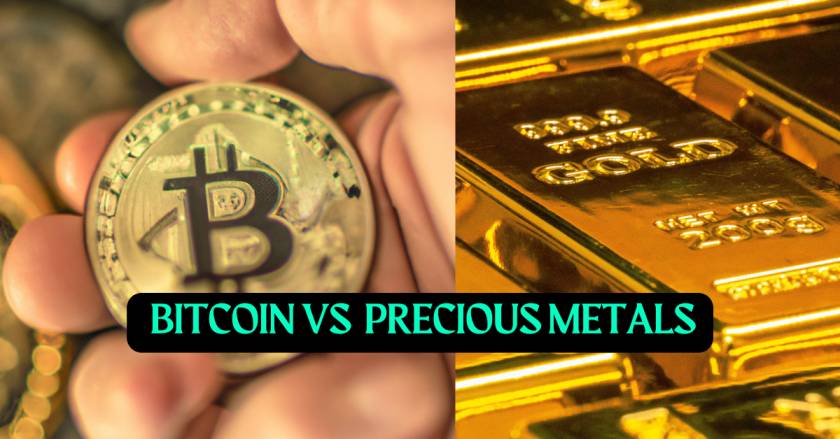 difference between Bitcoin and Precious Metals